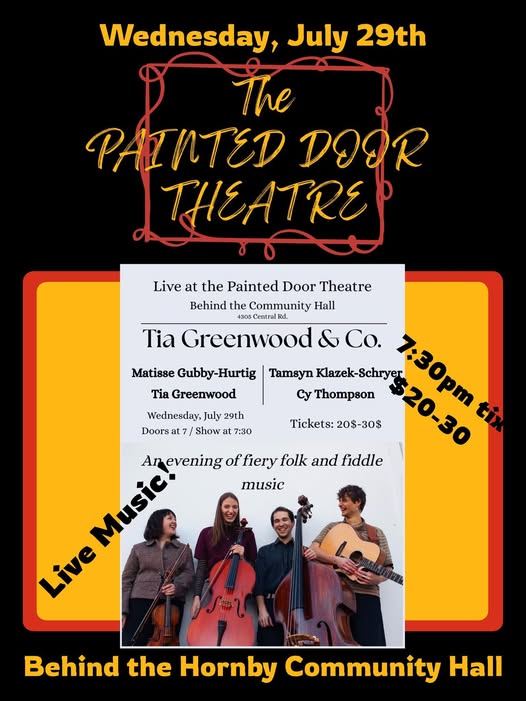 Painted Door Music July 29