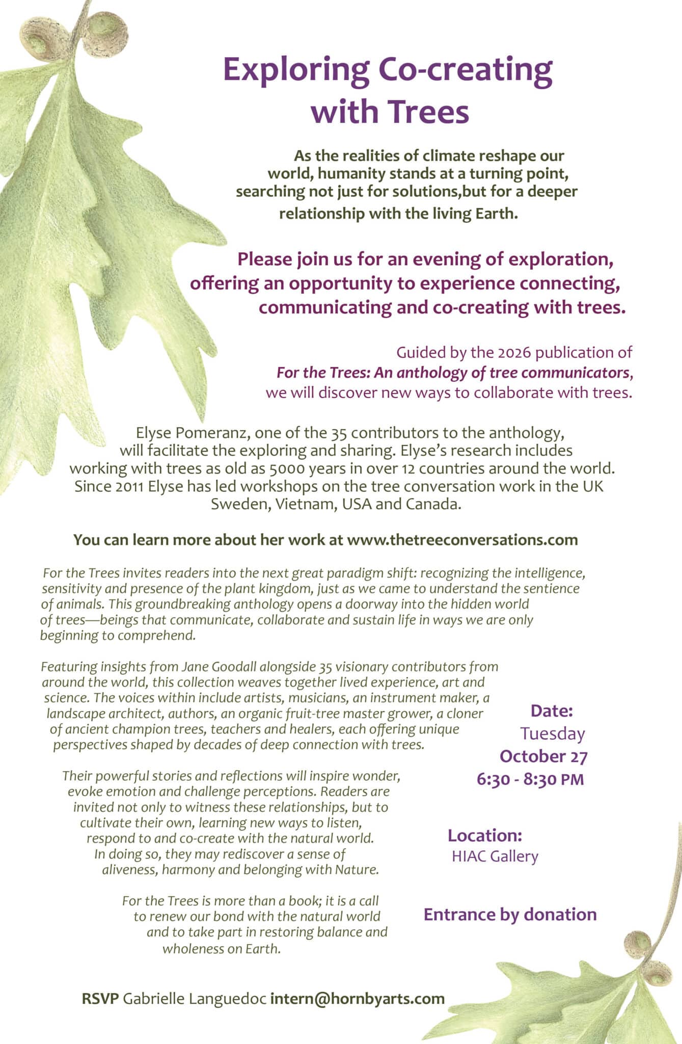 Trees – Oct 27